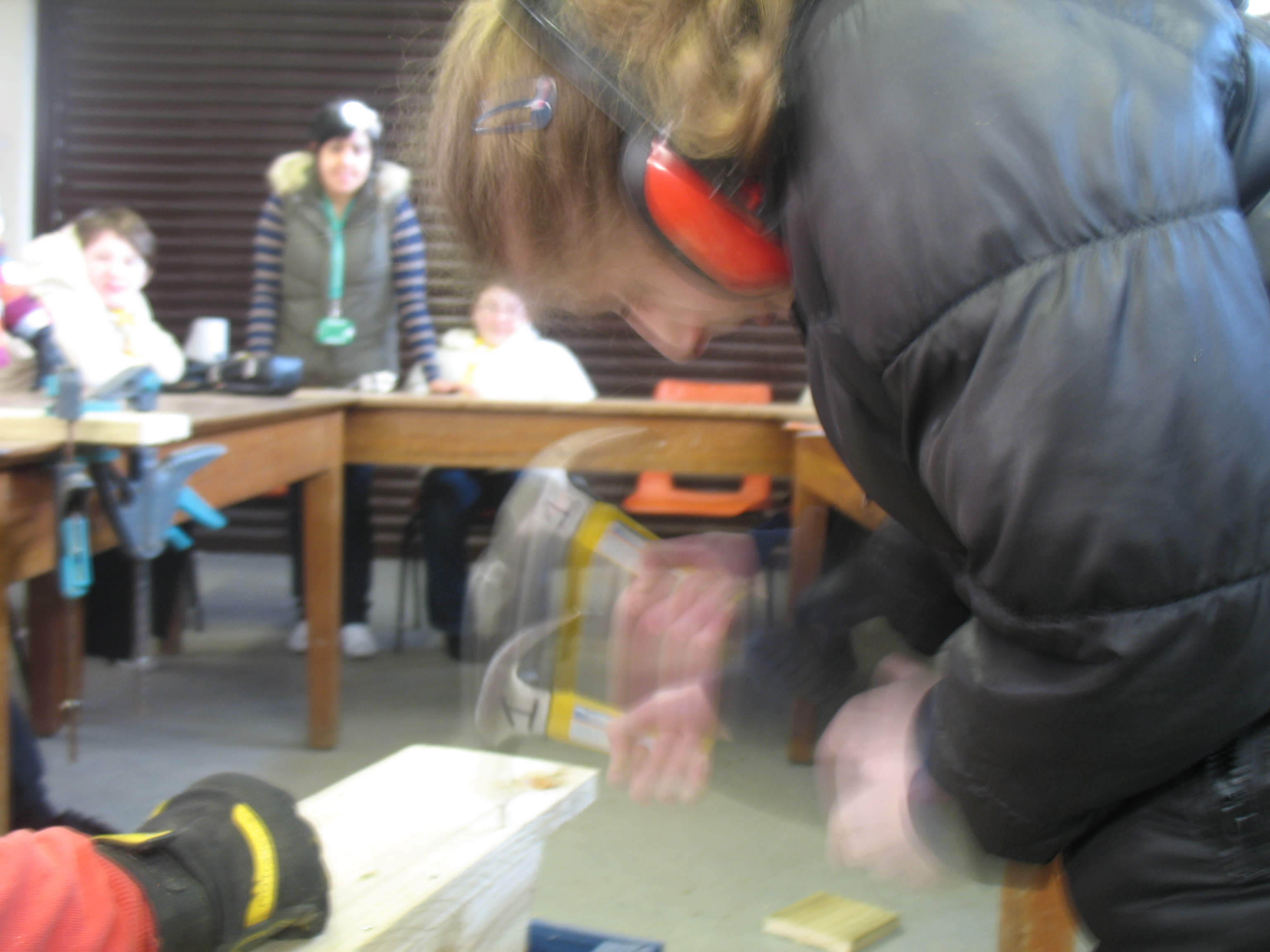 Woodwork at Myerscough College