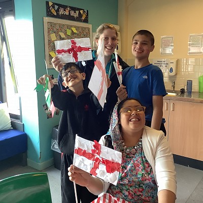 First Week Back - Happy St. George’s Day