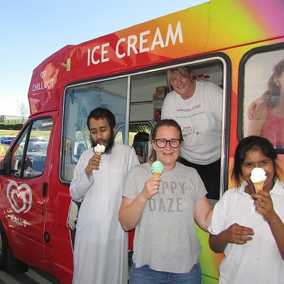 Ice Cream Van Visit 2018