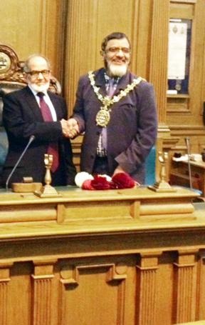 Governor honoured by BwD Mayor