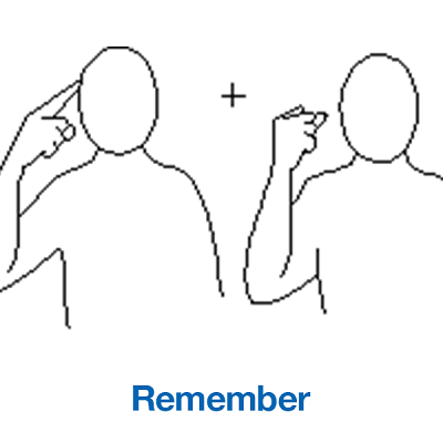 Makaton Sign of the Week - 11/11/19