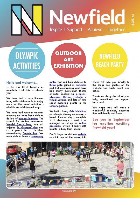 Newfield Newsletter Summer 2021