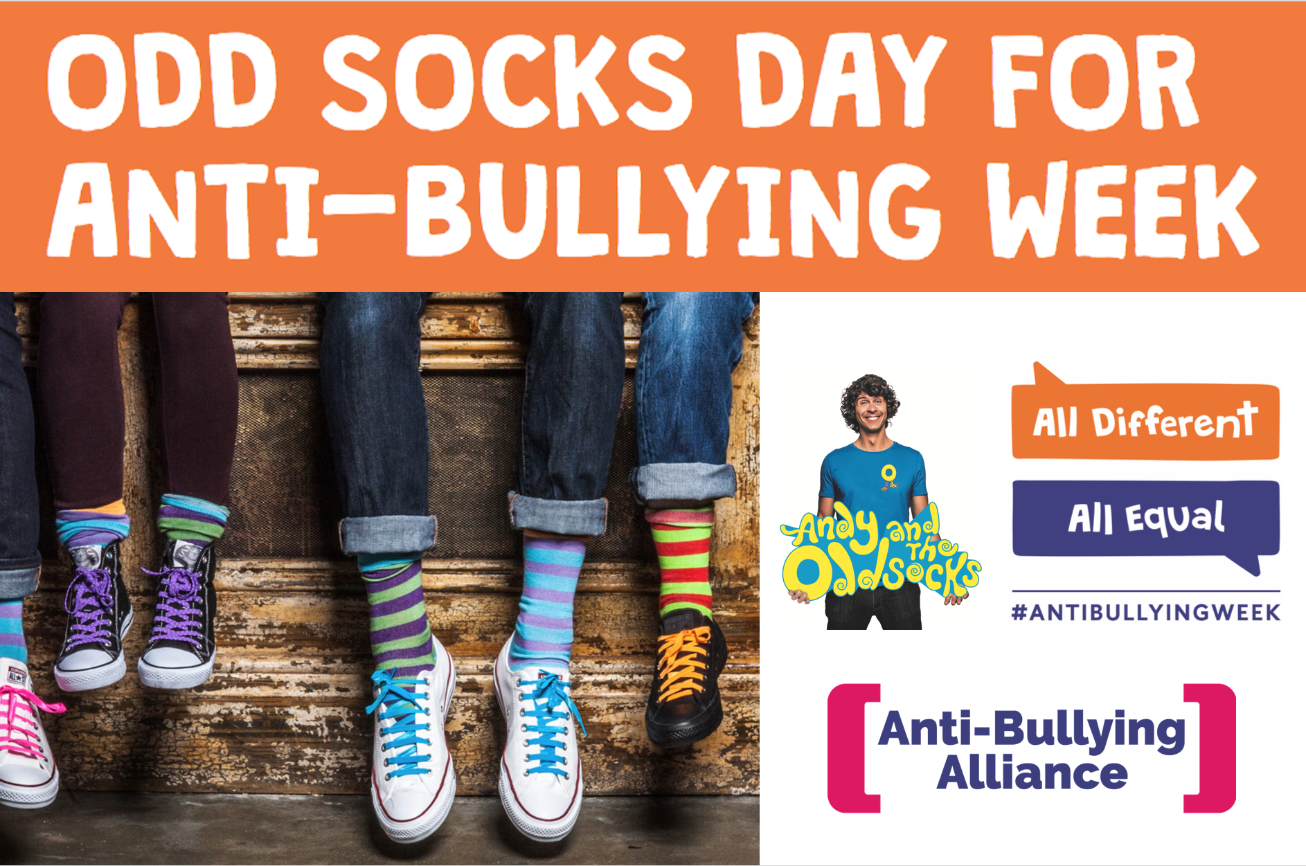 Odd Socks Day - Anti bullying week