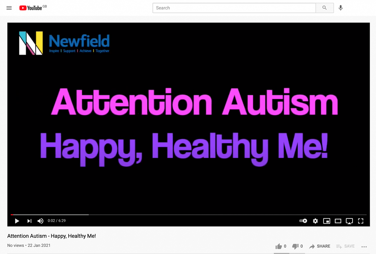 Attention Autism - Happy, Healthy Me!