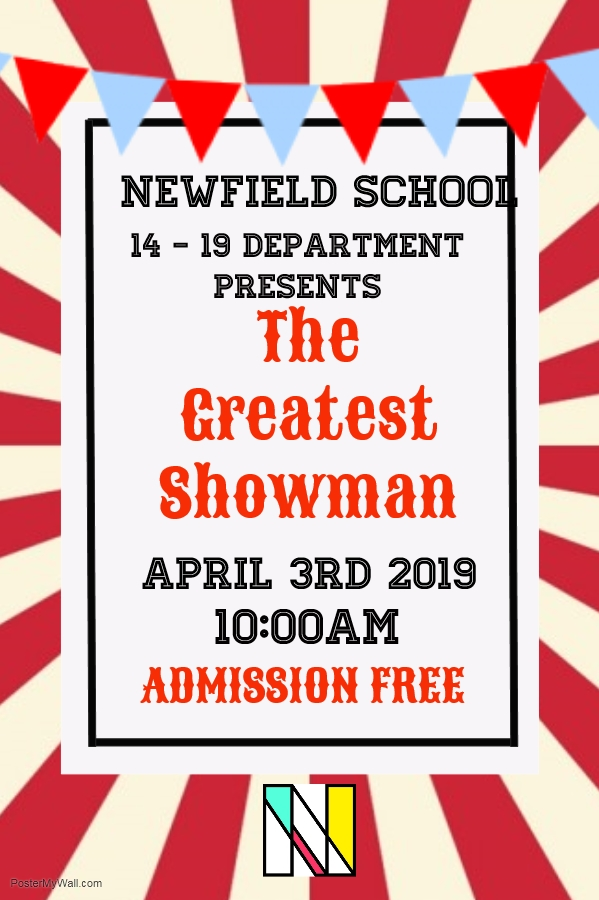 14 - 19 Performance of The Greatest Showman