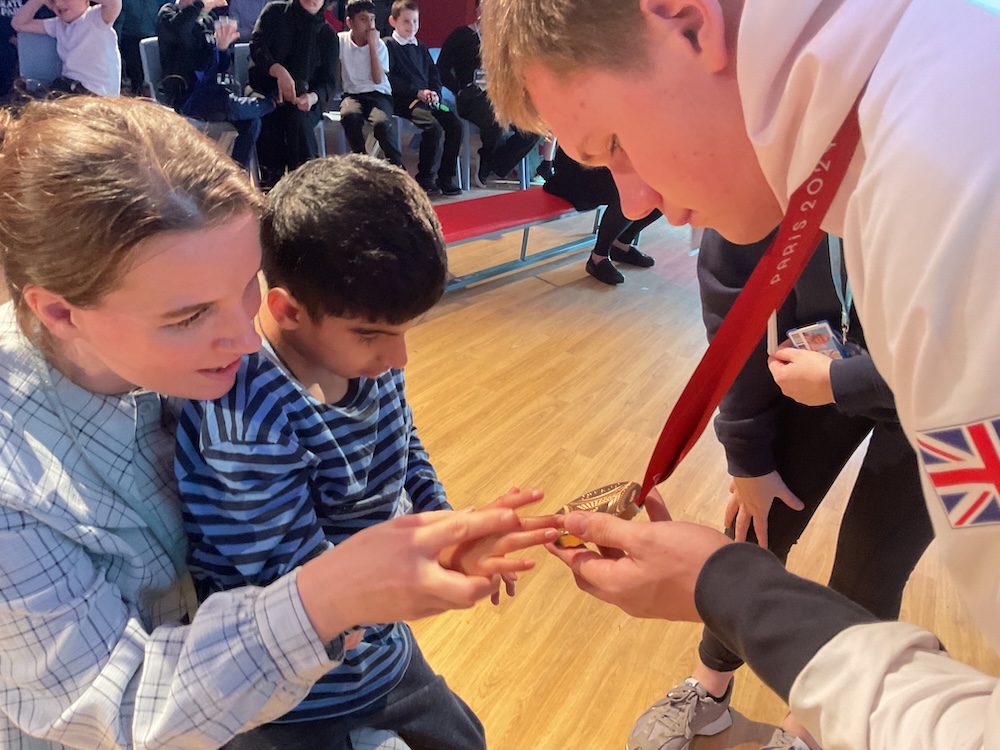 Paralympian Visit and World Food Day