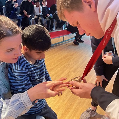 Paralympian Visit and World Food Day